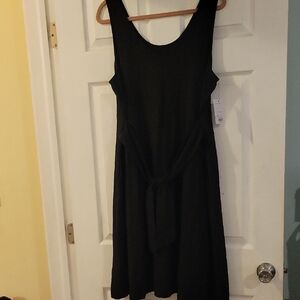 Apt. 9 Black Mini Dress with Tie Detail